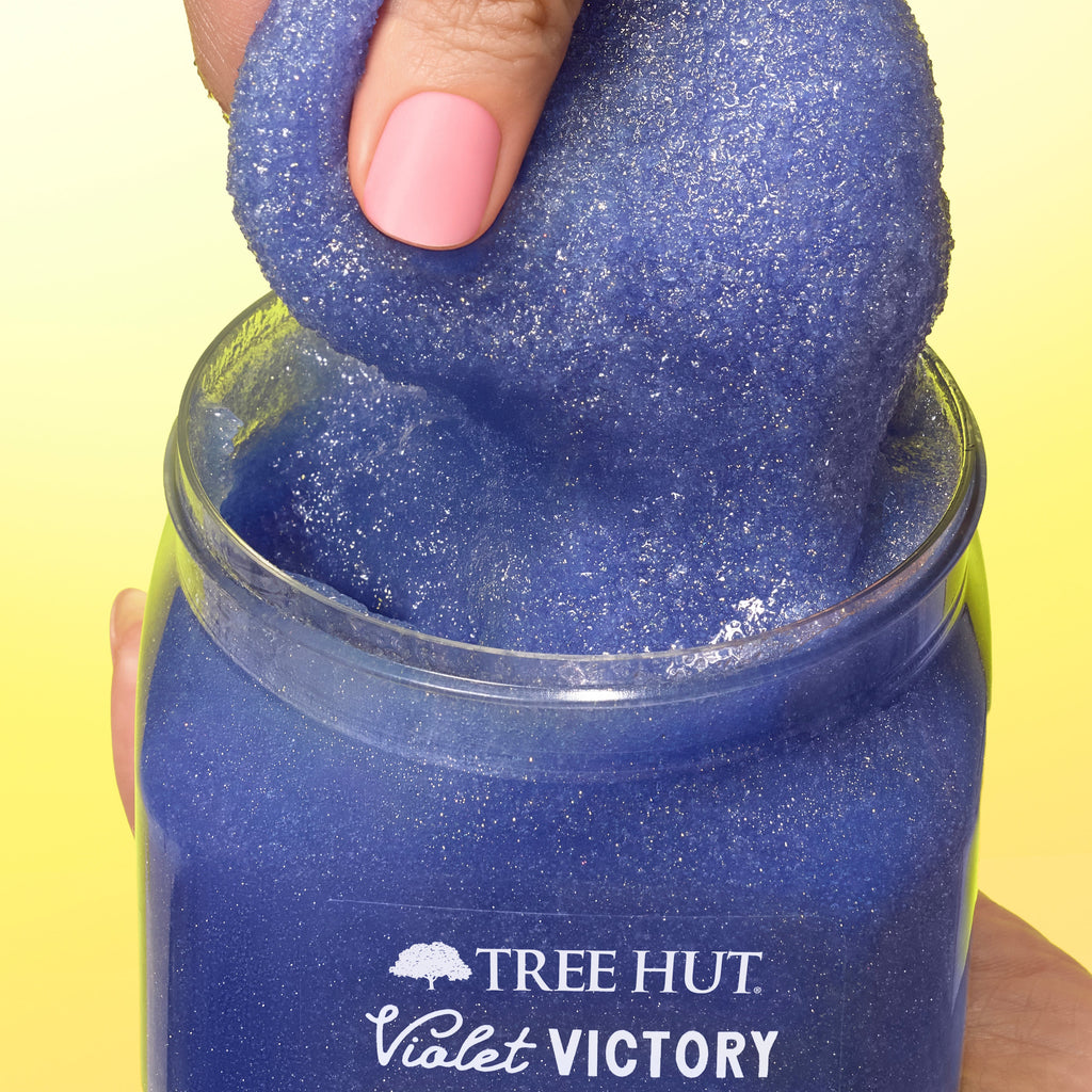 Violet Victory Sugar Body Scrub with Shea Butter