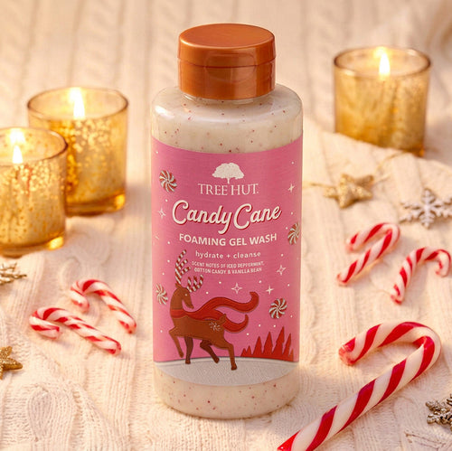 Candy Cane Foaming Gel Wash Tumbler Edition