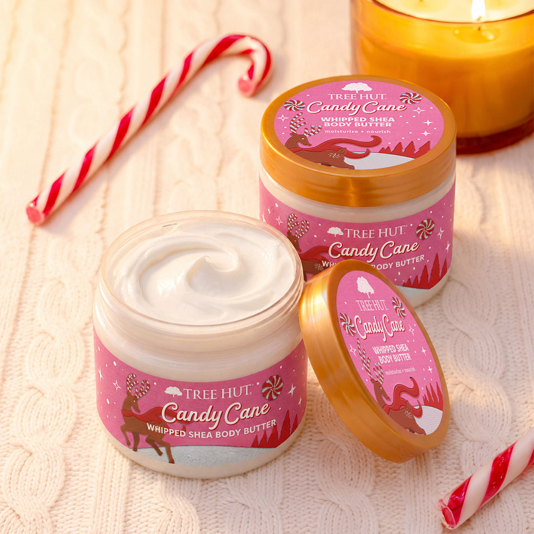 Candy Cane Whipped Shea Body Butter
