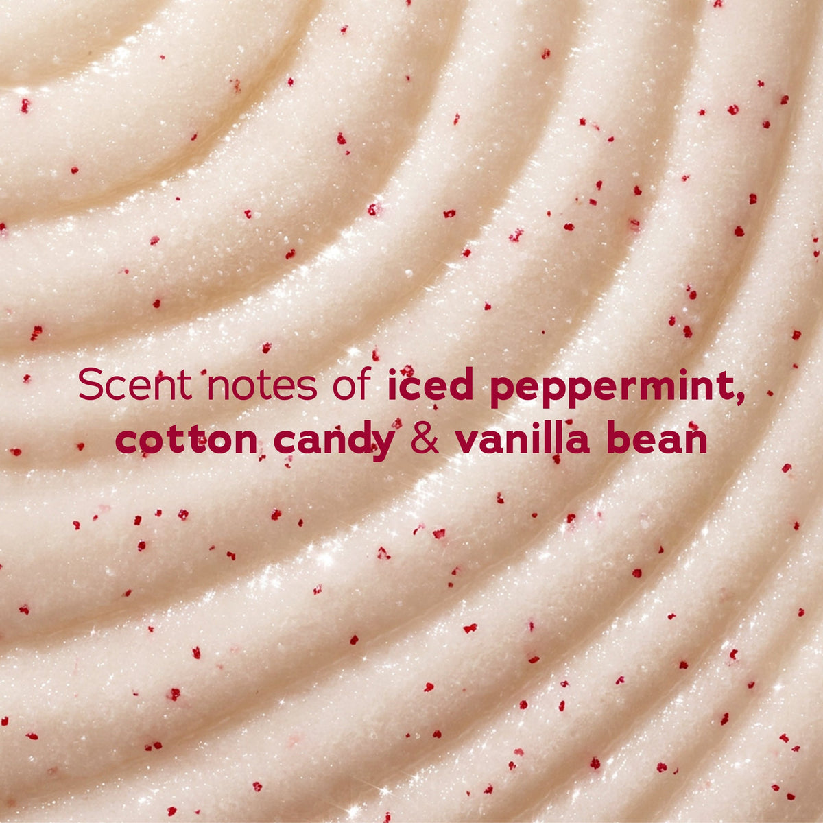 Candy Cane Mini Shea Sugar Scrub 3.4 oz On the Go