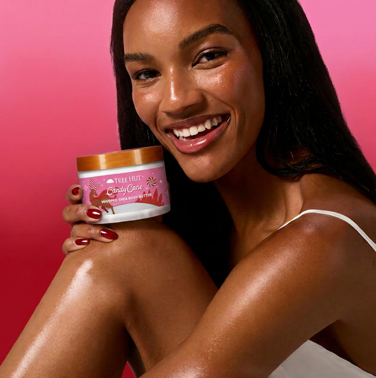 Candy Cane Whipped Shea Body Butter