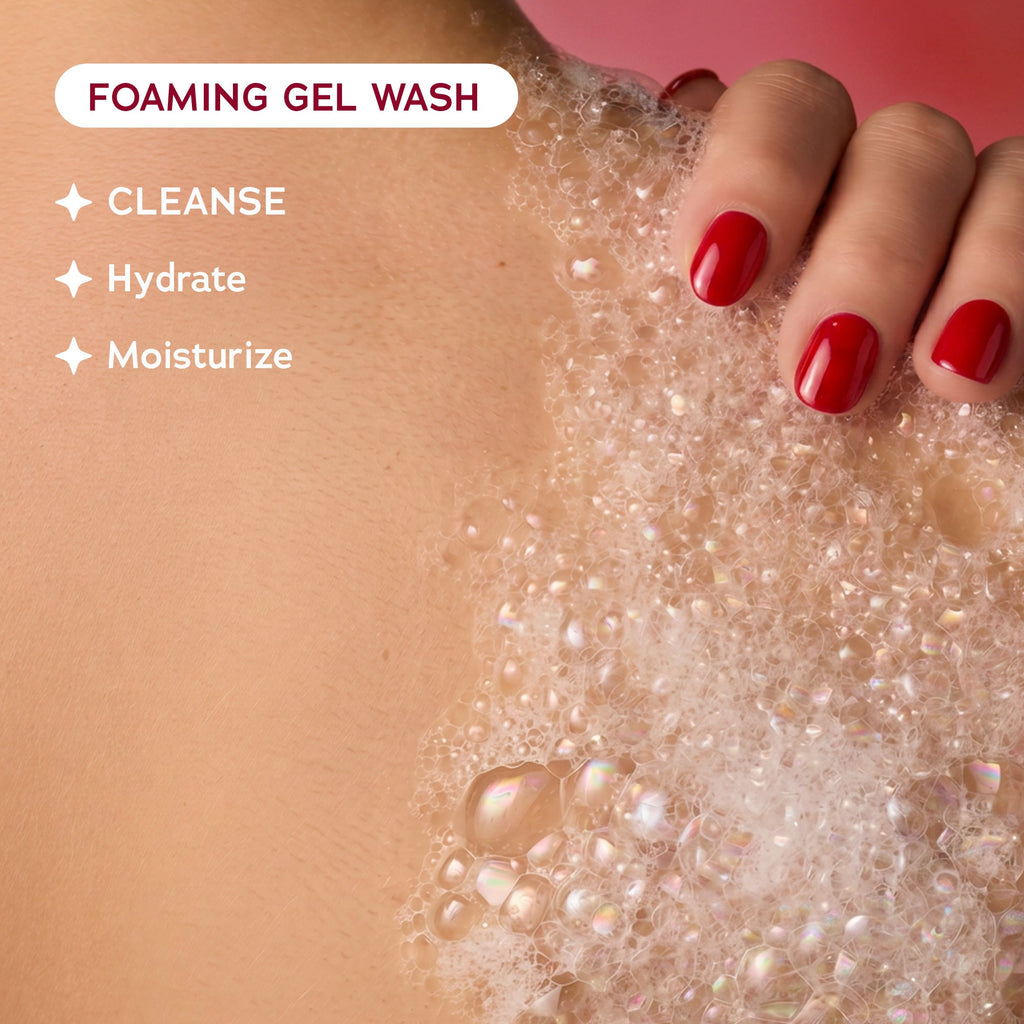 Candy Cane Foaming Shower Gel