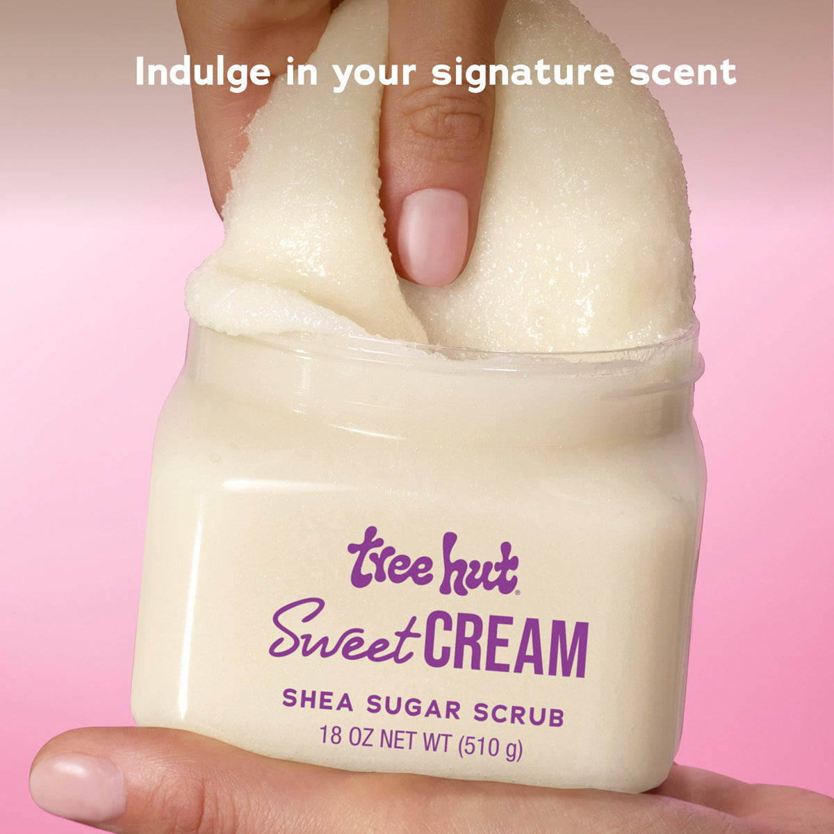 Sweet Cream Shea Sugar Scrub for Glowing Skin
