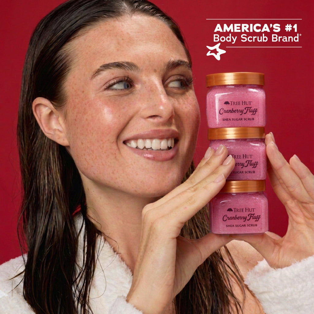 Cranberry Fluff Mini Travel Sugar Body Scrub