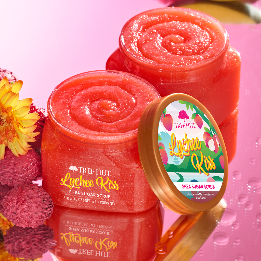 Lychee Kiss Shea Sugar Body Scrub