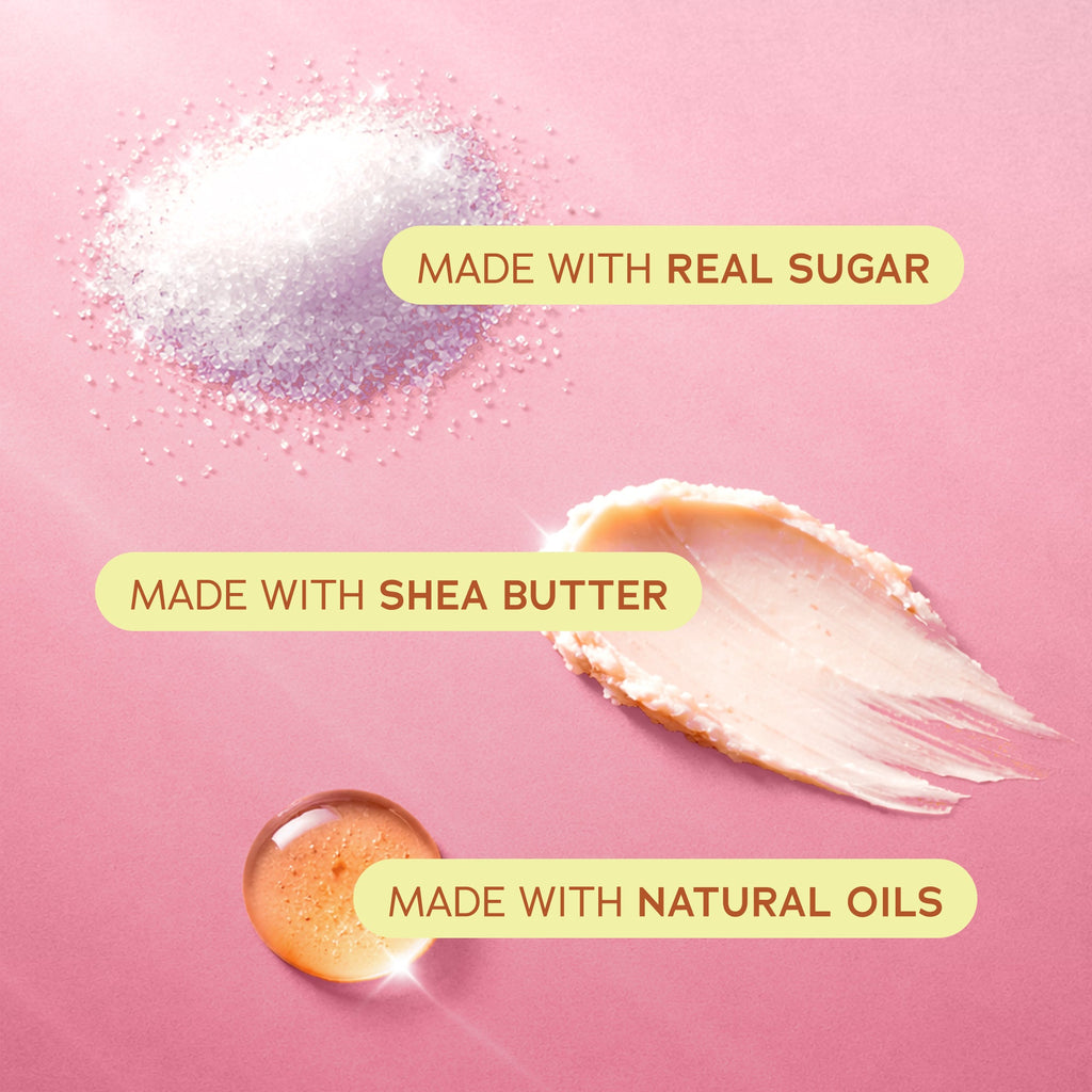 Sweet Cream Shea Sugar Scrub for Glowing Skin