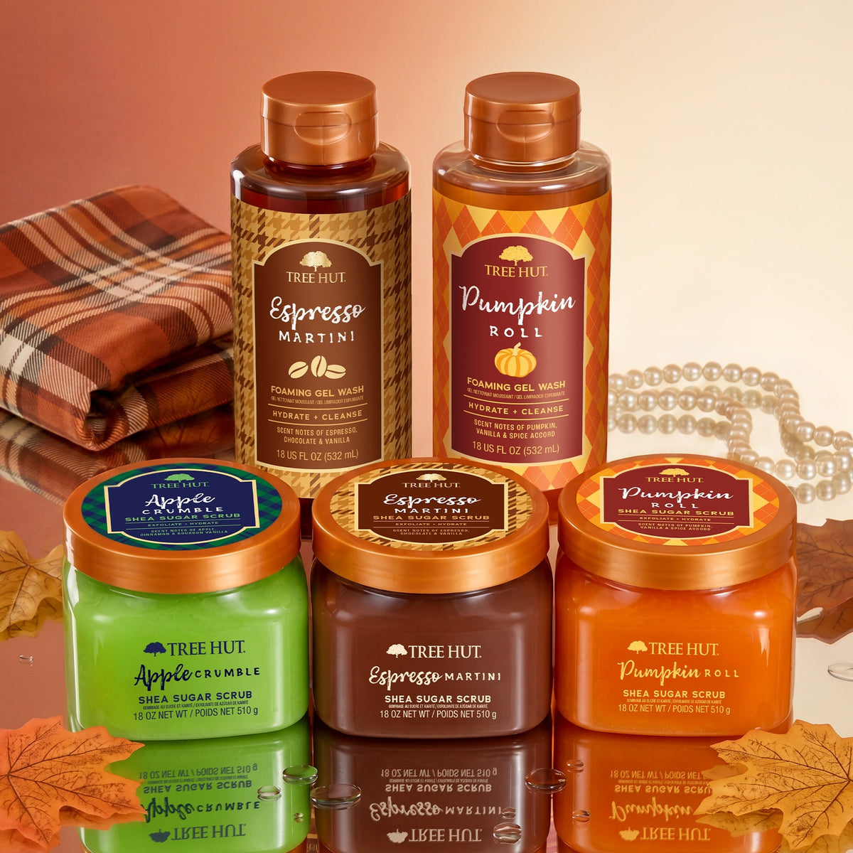 Pumpkin Roll Scented Foaming Gel Body Wash
