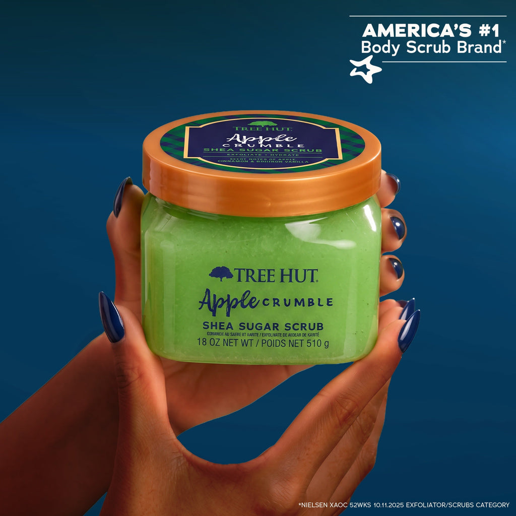 Apple Crumble Sugar Body Scrub with Shea Butter
