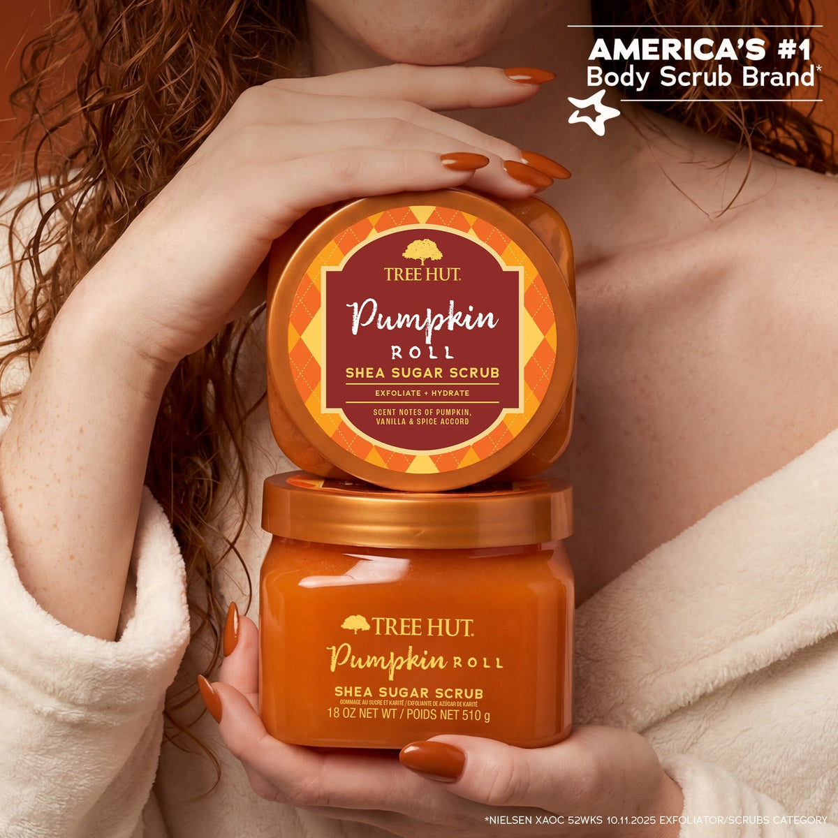 Pumpkin Roll Exfoliating Shea Sugar Scrub