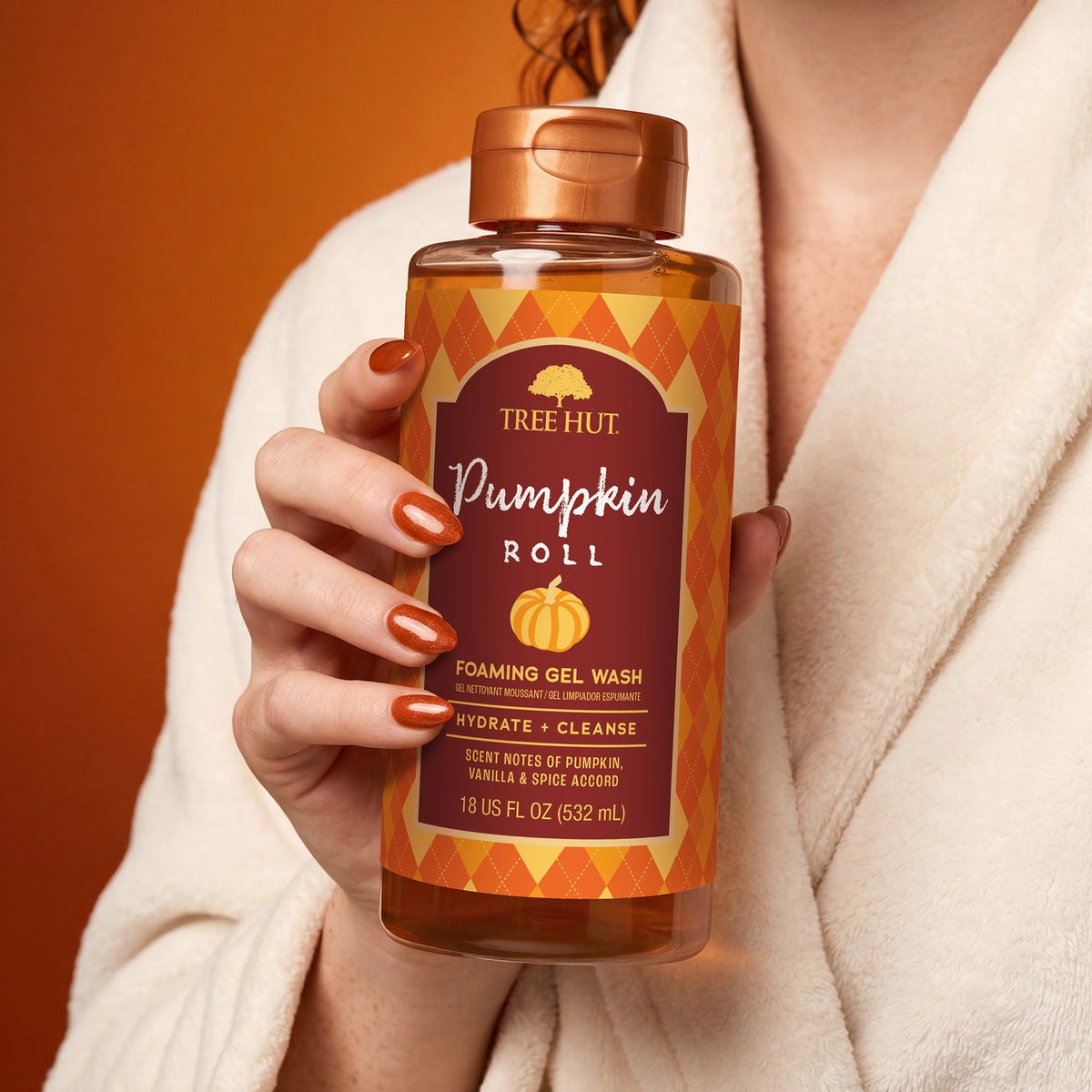 Pumpkin Roll Scented Foaming Gel Body Wash