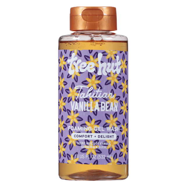 Tahitian Vanilla Foaming Shower Gel Wash