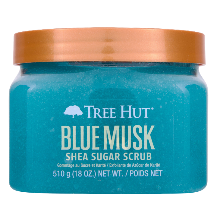 Blue Musk Scented Shea Sugar Scrub