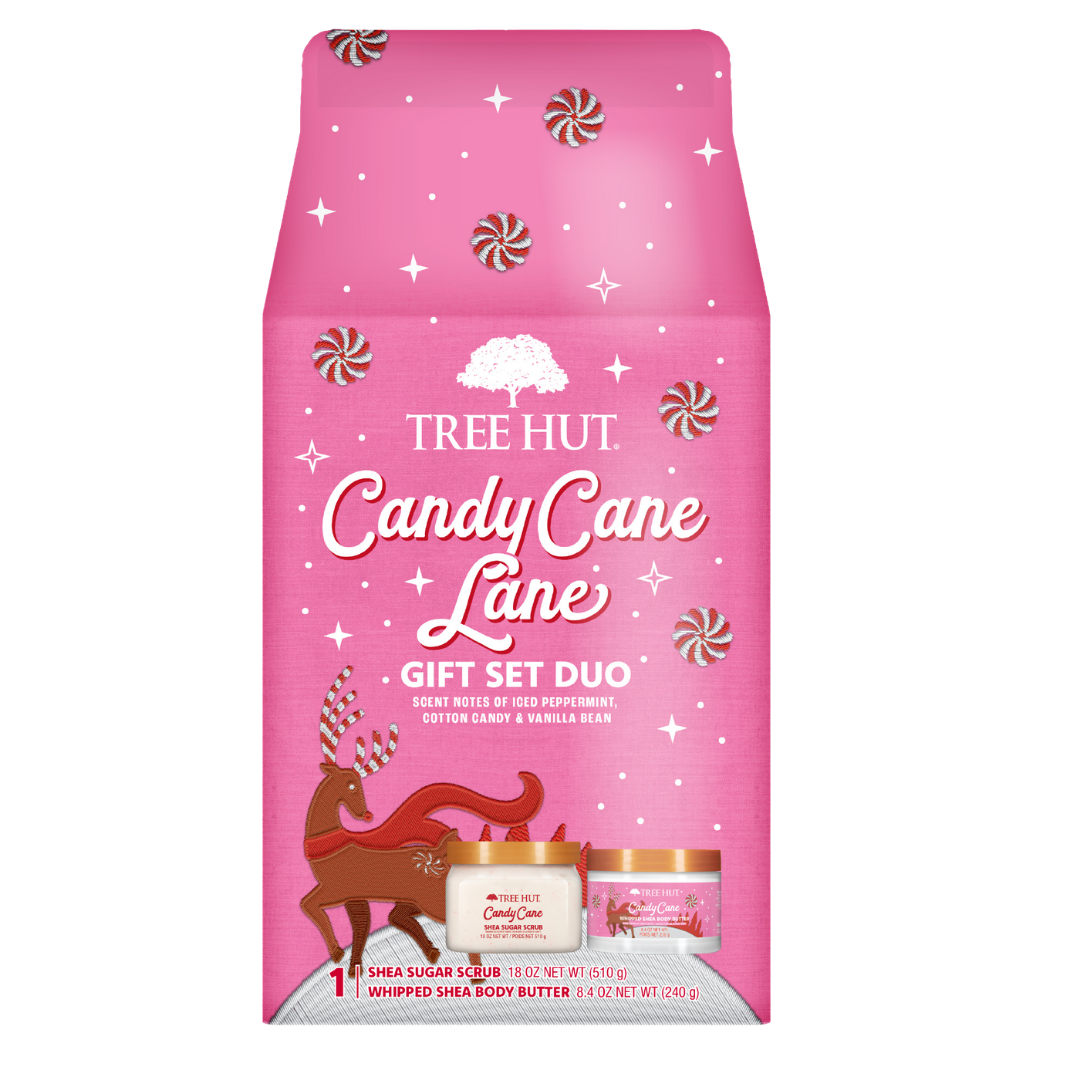 Candy Cane Lane Holiday Body Care Gift Set