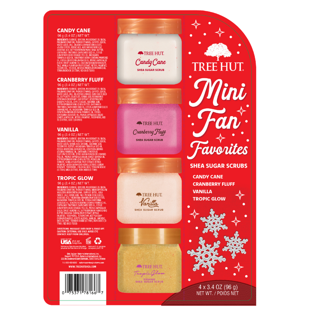 Mini Fan Favorites Shea Sugar Scrub Gift Set