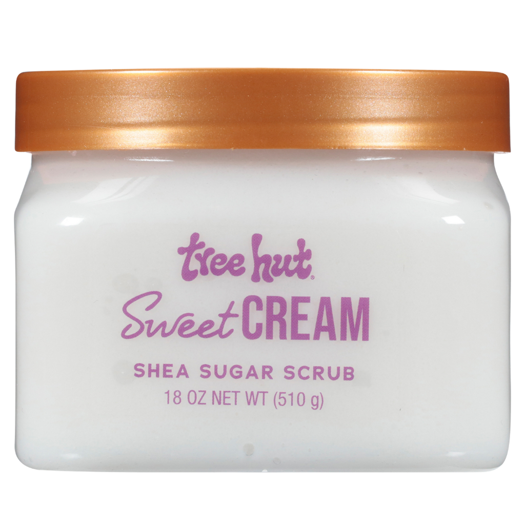 Sweet Cream Shea Sugar Scrub for Glowing Skin