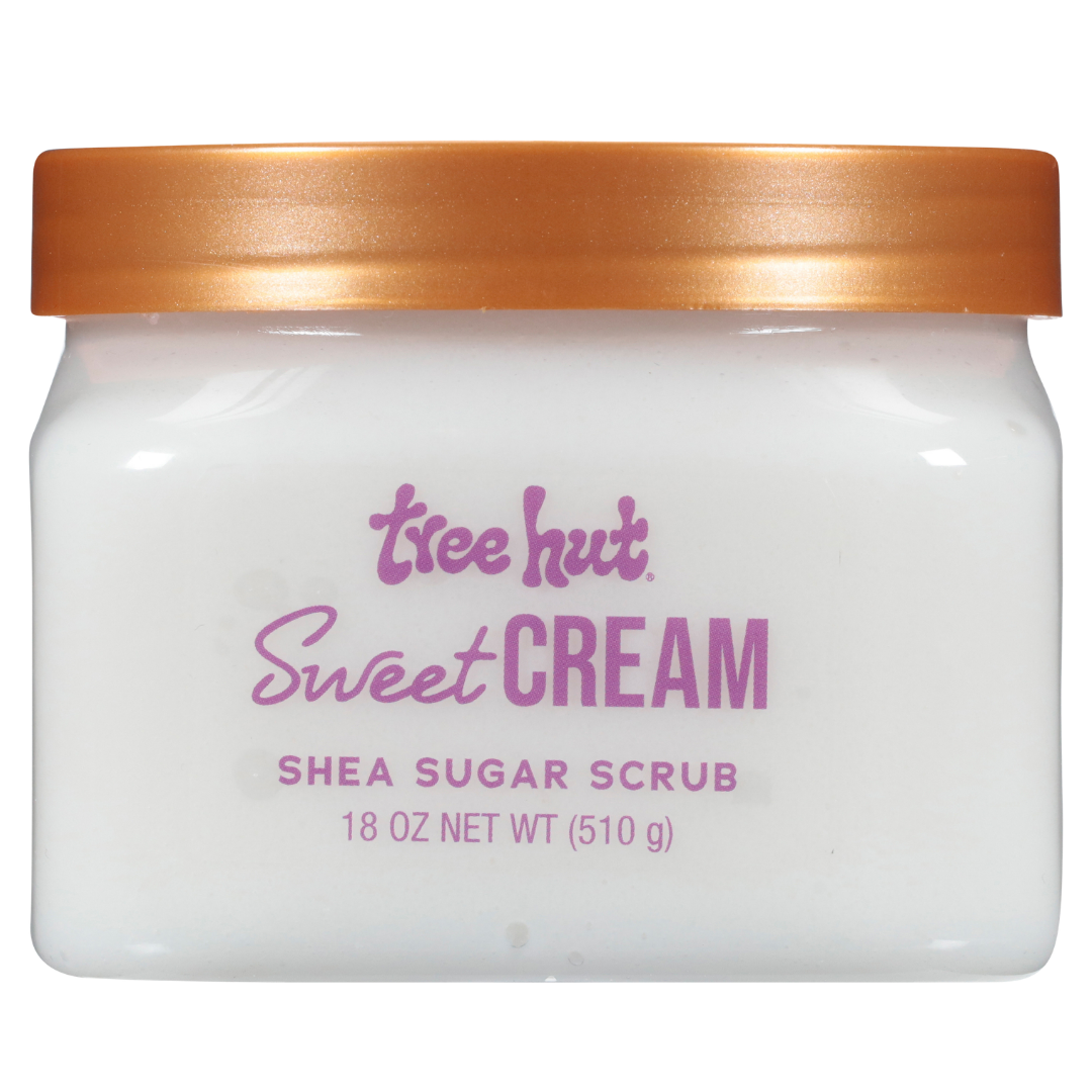 Sweet Cream Shea Sugar Scrub for Glowing Skin