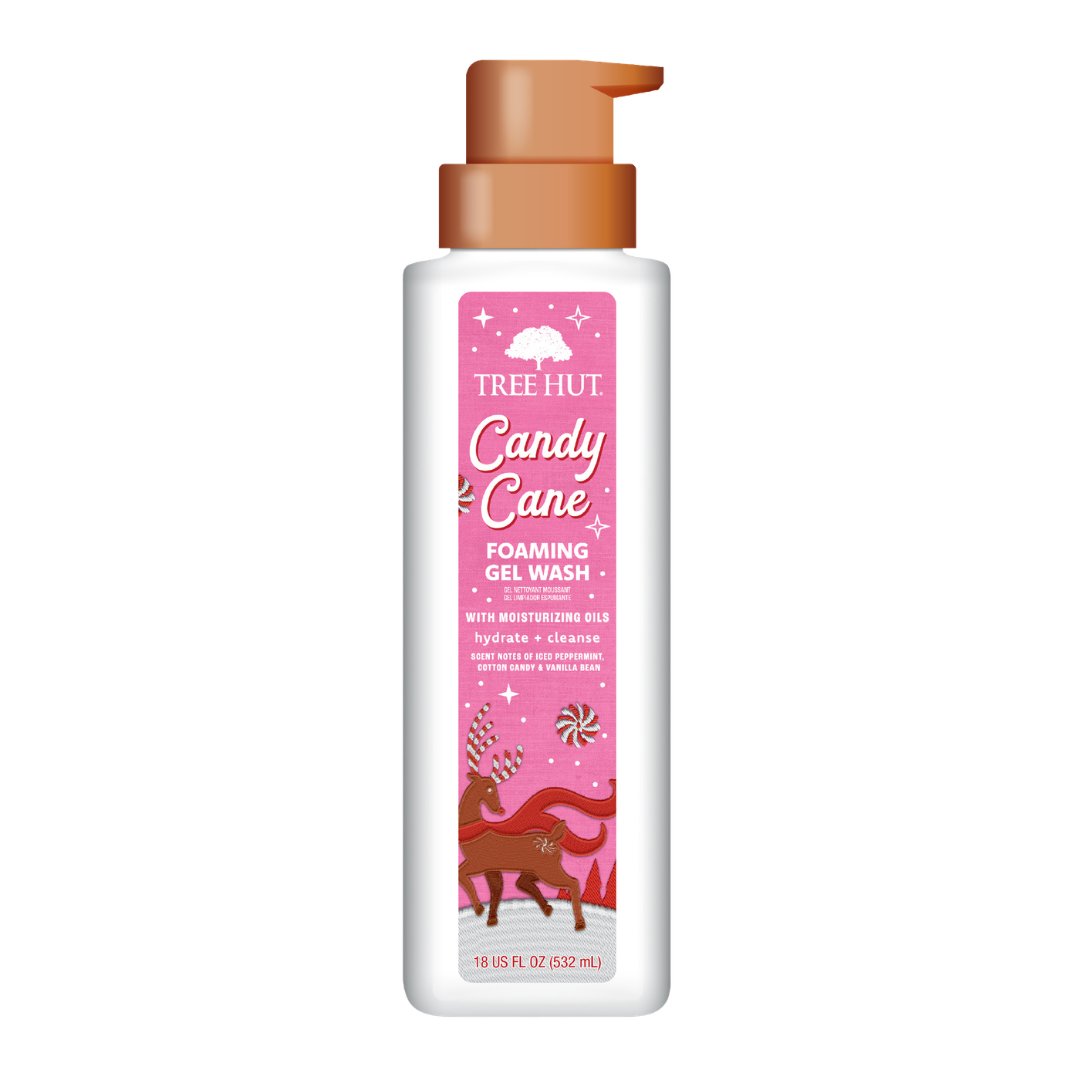 Candy Cane Foaming Shower Gel