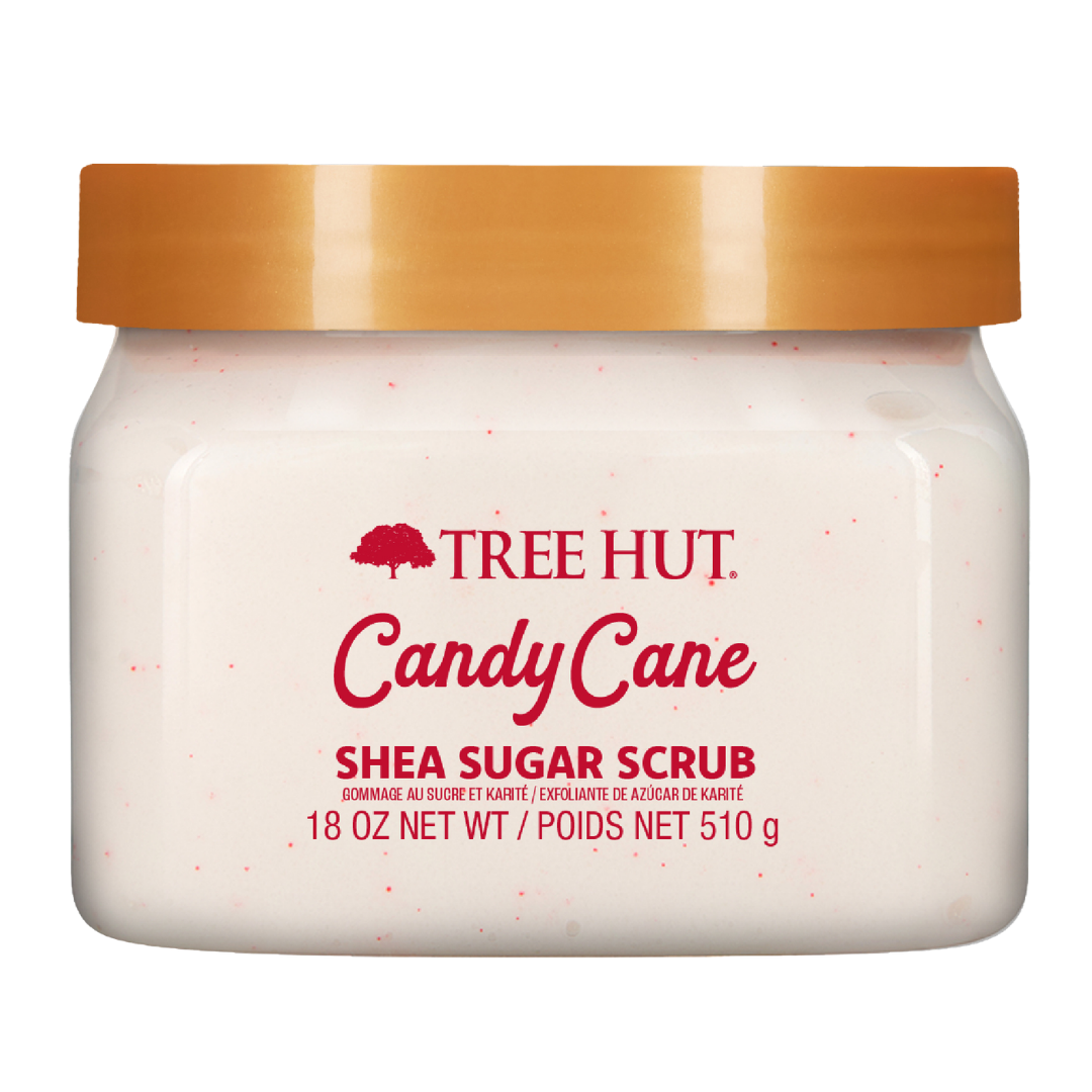 Candy Cane Scented Shea Sugar Body Scrub