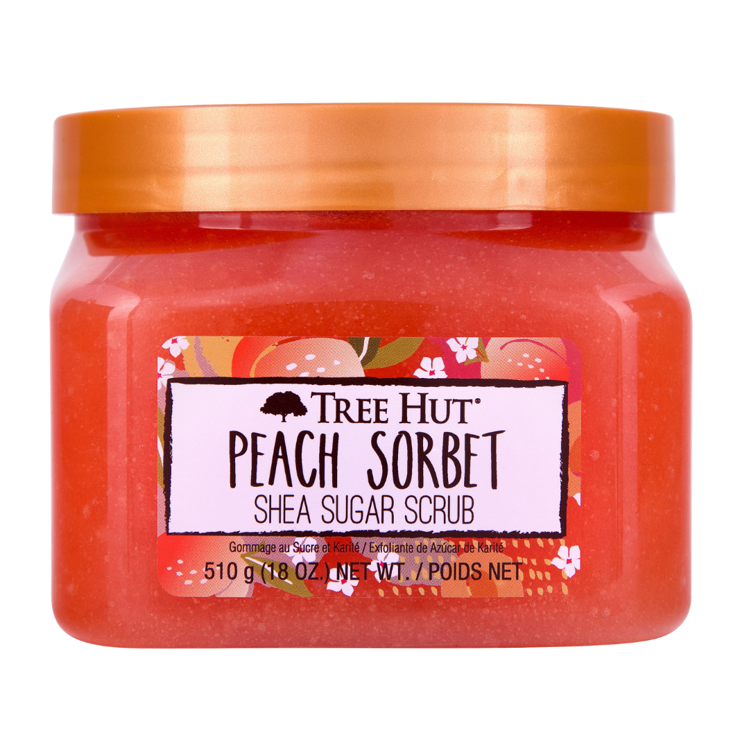 Peach Sorbet Scented Sugar Body Scrub