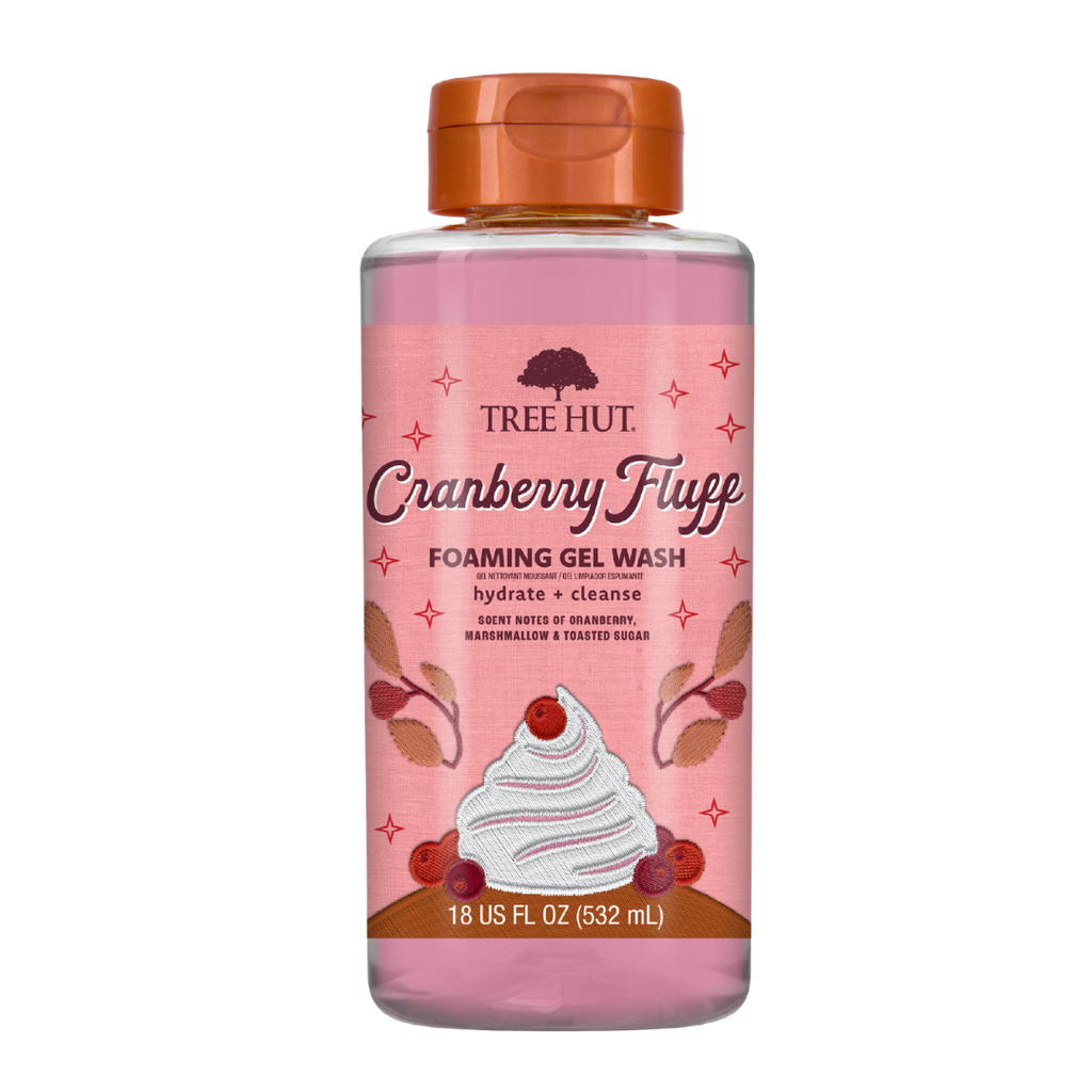 Cranberry Fluff Foaming Body Wash Gel