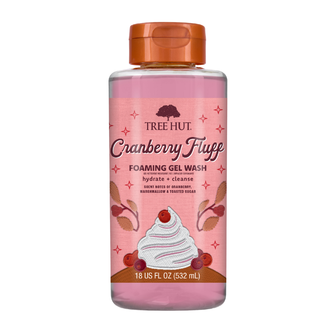 Cranberry Fluff Foaming Body Wash Gel