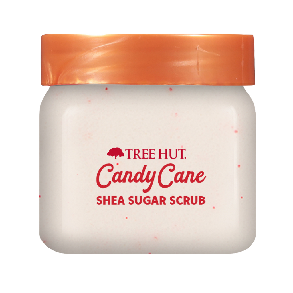 Candy Cane Mini Shea Sugar Scrub 3.4 oz On the Go