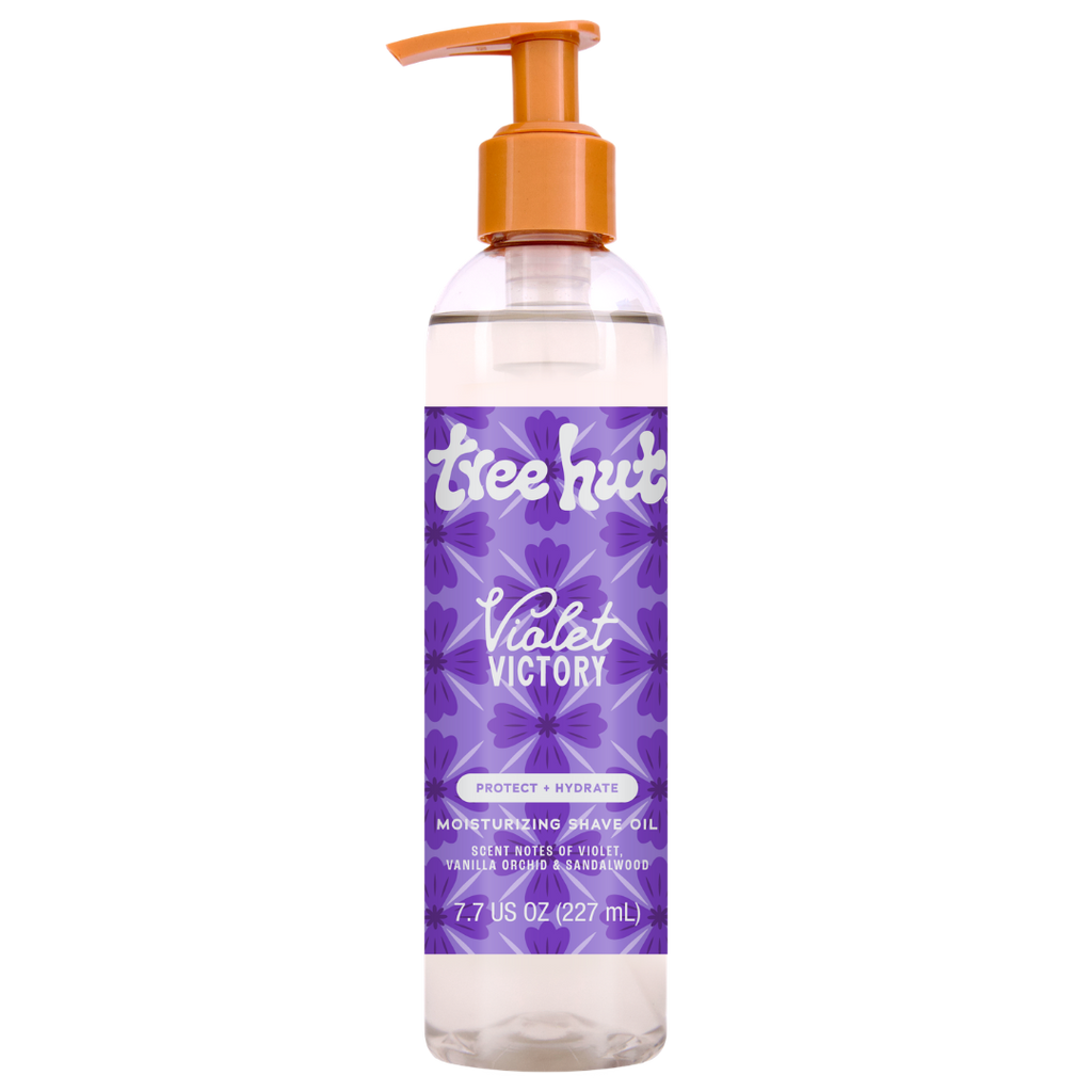 Violet Victory Scented Moisturizing Shave Oil