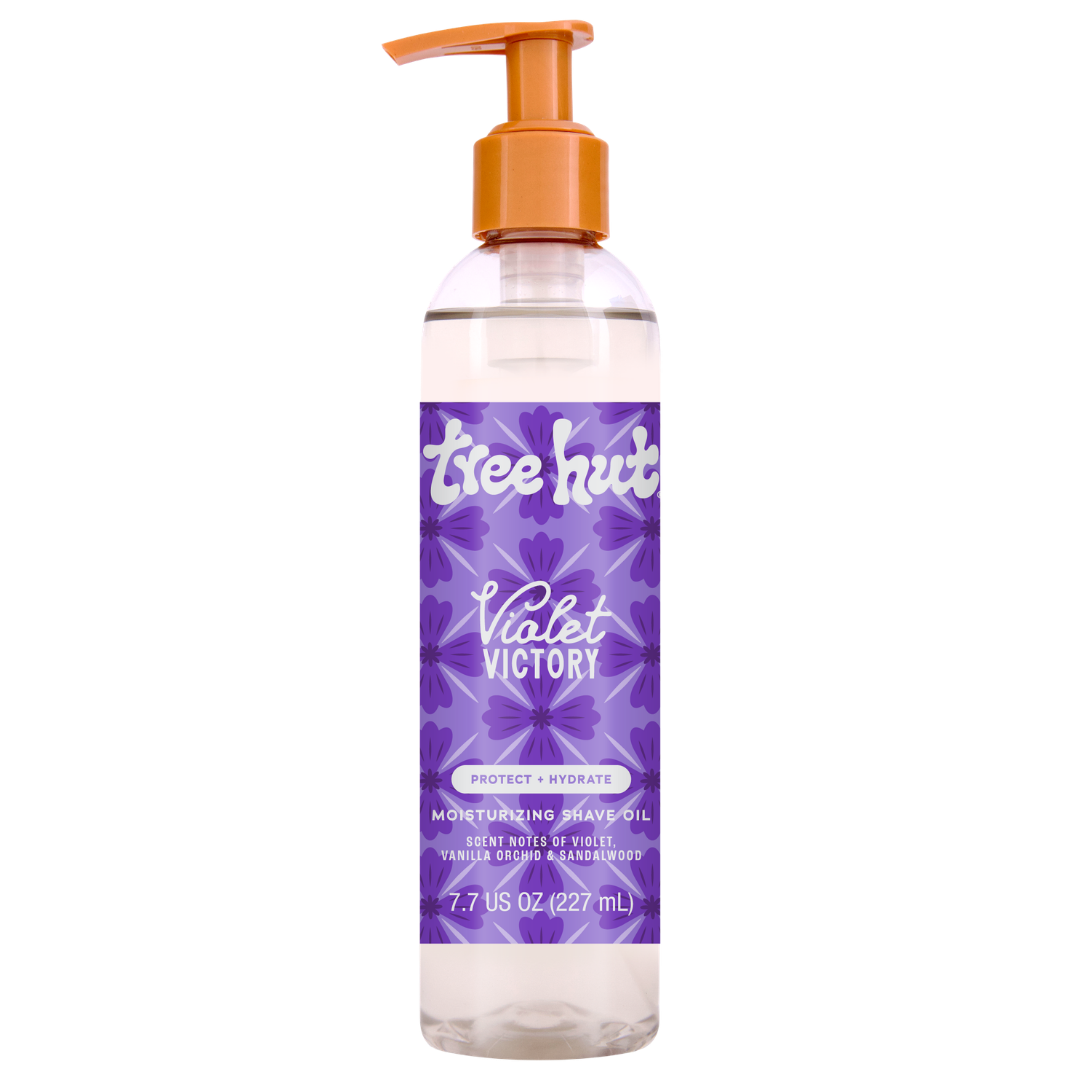 Violet Victory Scented Moisturizing Shave Oil