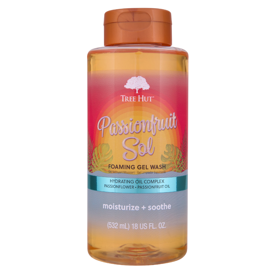 Passionfruit Sol Scented Foaming Gel Wash