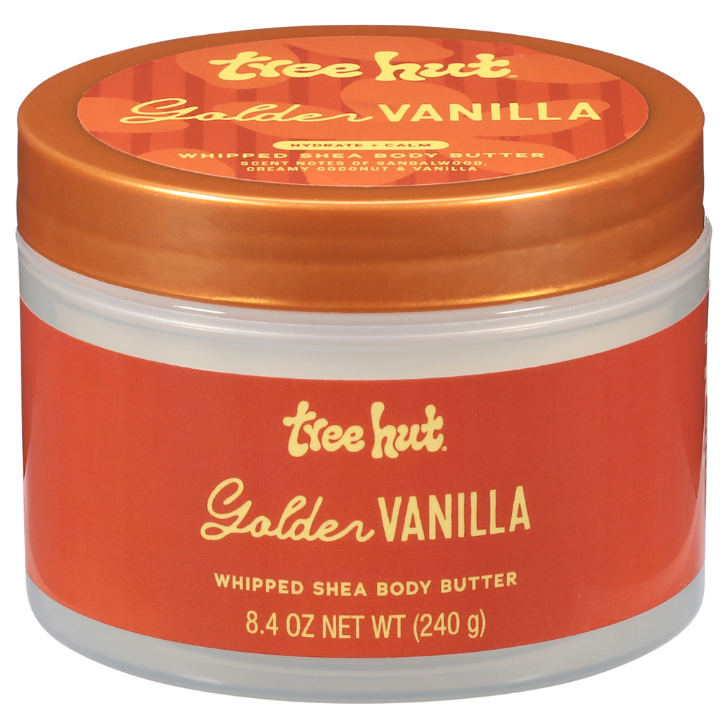 Golden Vanilla Whipped Shea Butter Body Cream