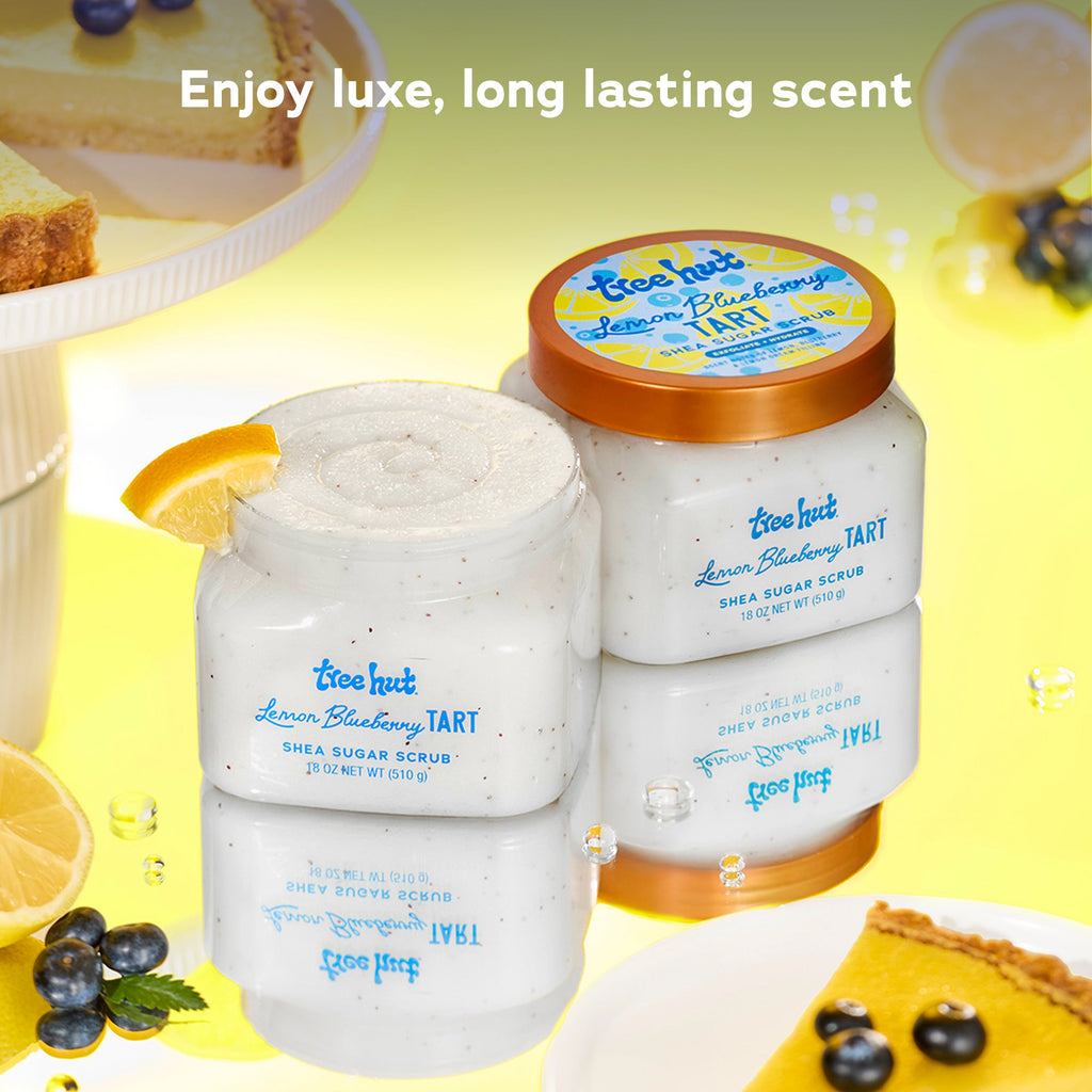 Lemon Blueberry Tart Shea Sugar Body Scrub