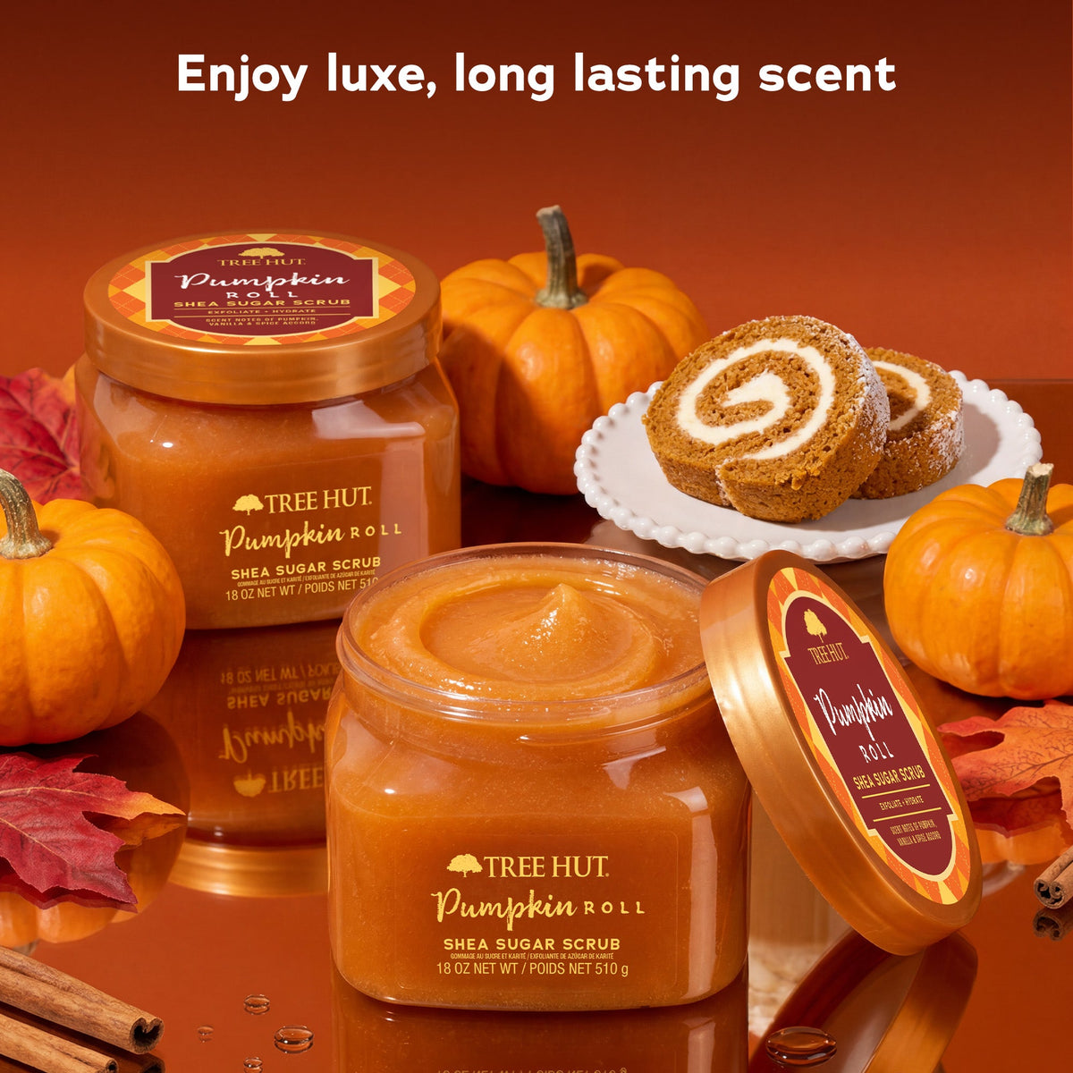 Pumpkin Roll Exfoliating Shea Sugar Scrub