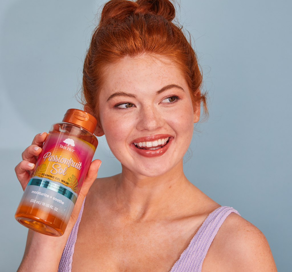Passionfruit Sol Scented Foaming Gel Wash