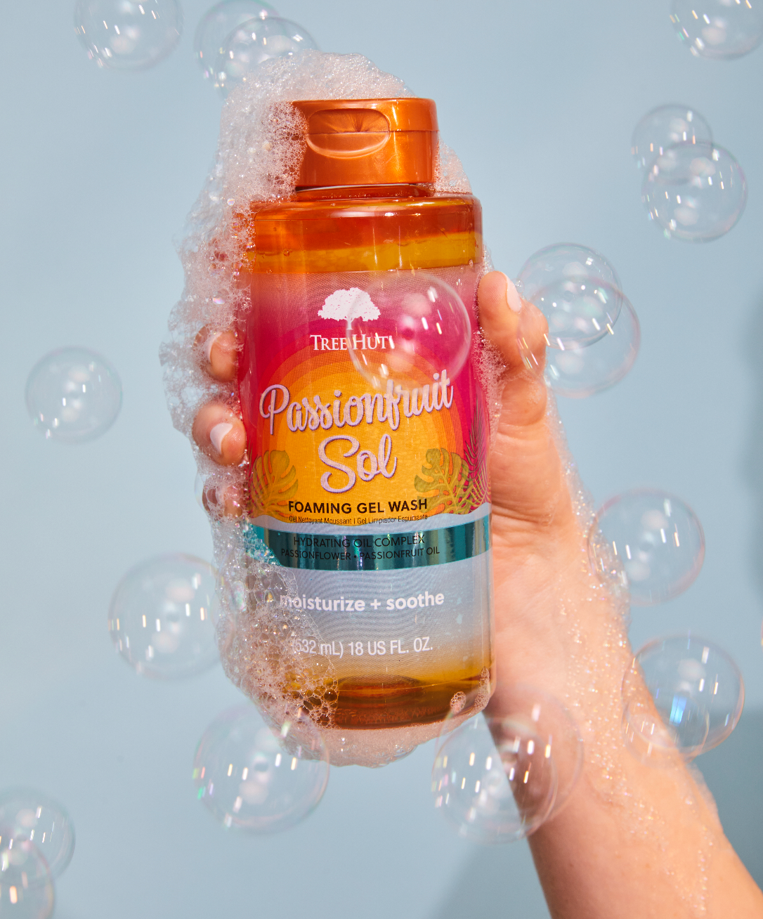Passionfruit Sol Scented Foaming Gel Wash