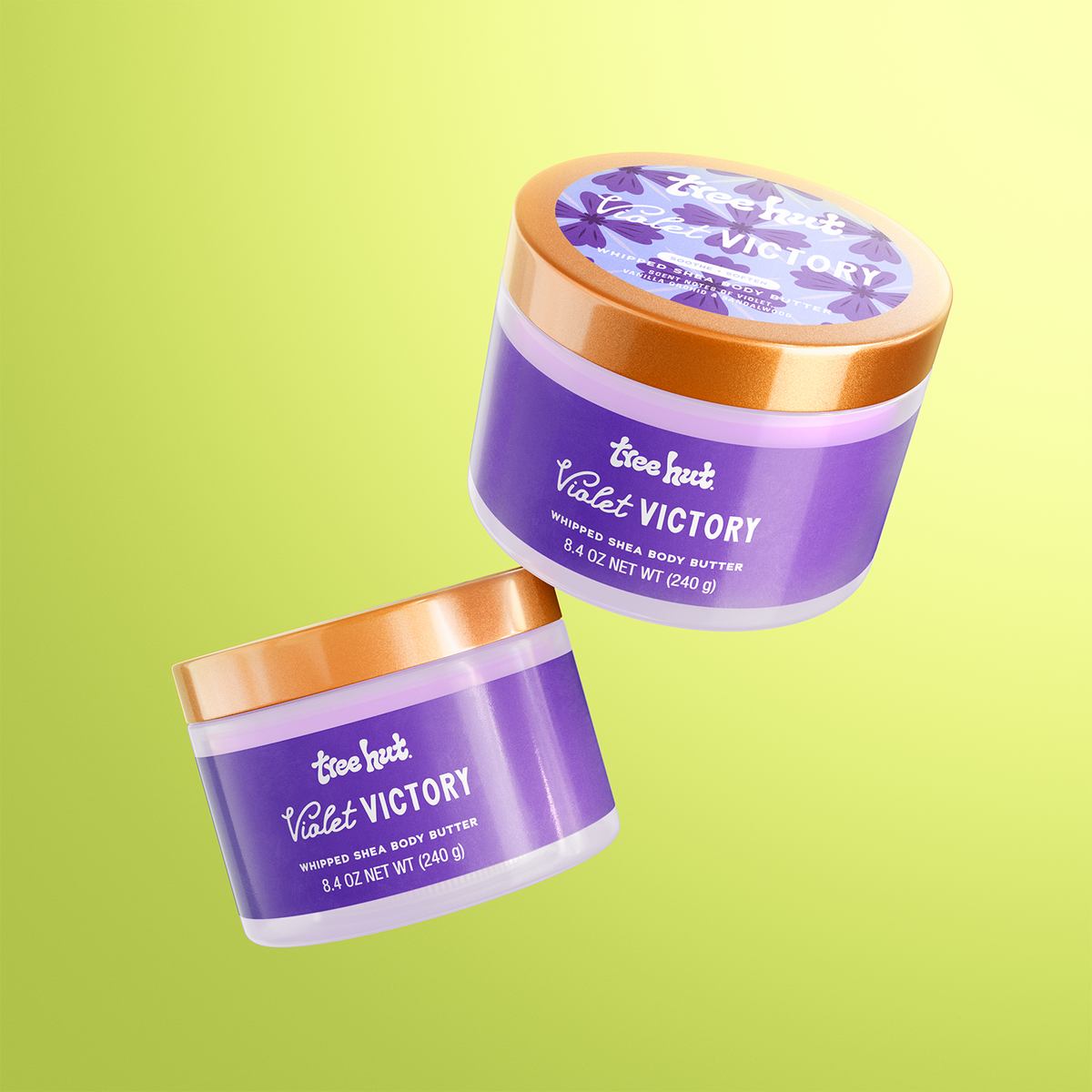 Violet Victory Whipped Shea Body Butter Jar