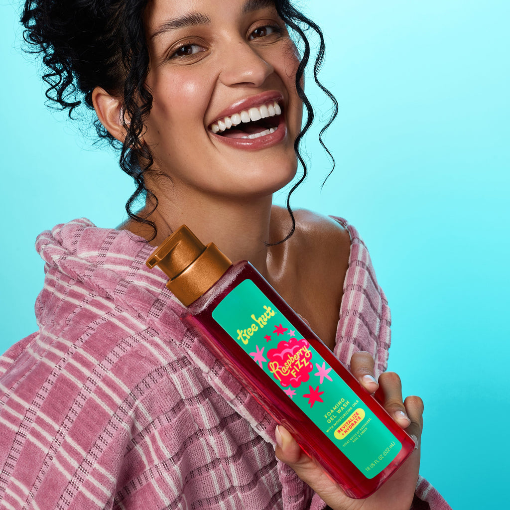 Raspberry Fizz Foaming Gel Body Wash