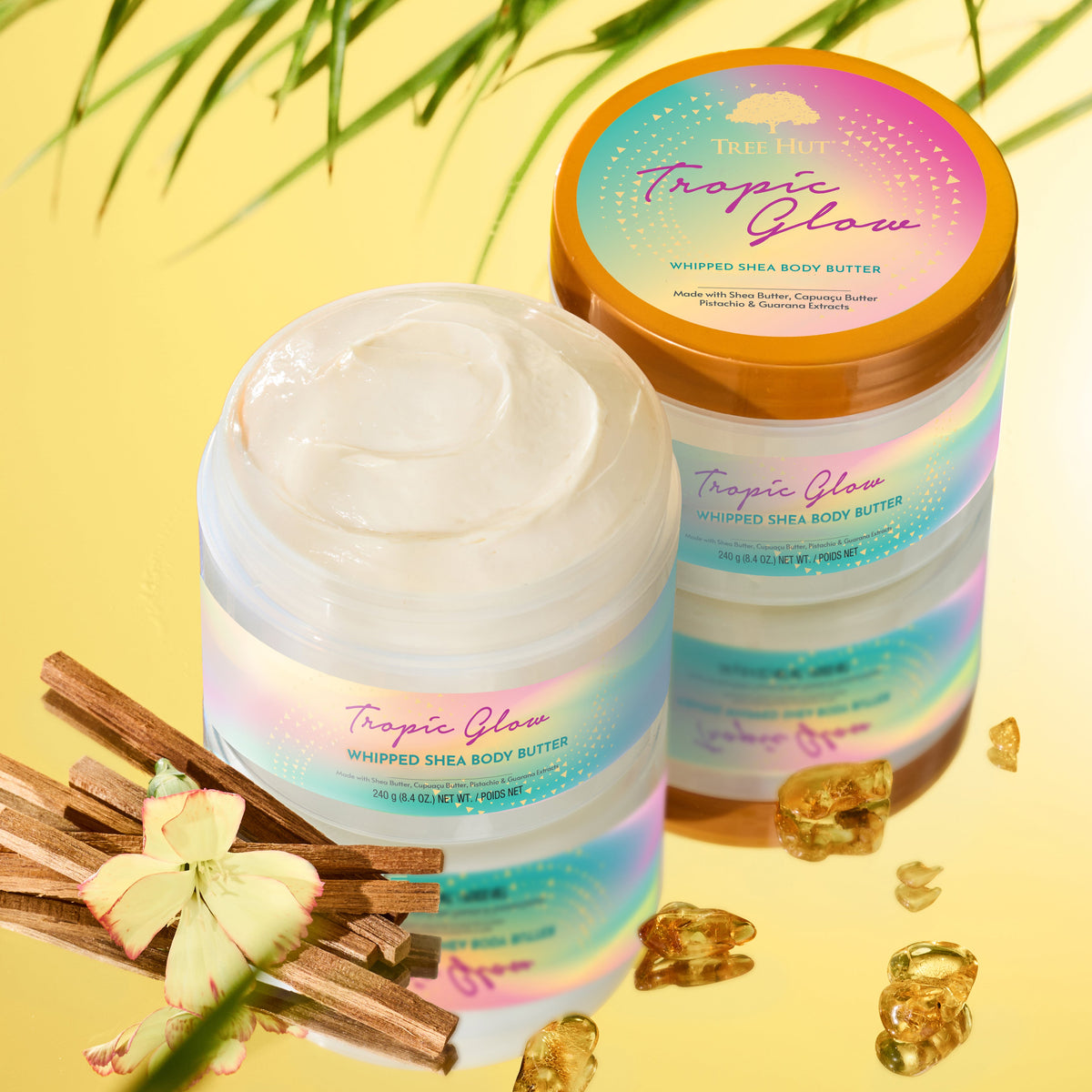 Tropic Glow Scented Whipped Shea Body Butter