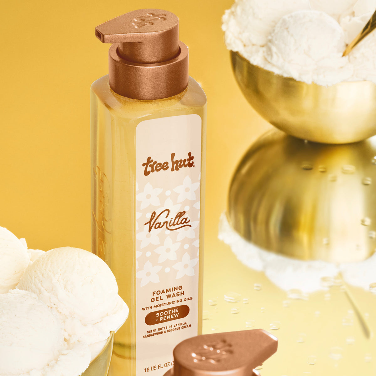 Vanilla Cream Foaming Gel Wash