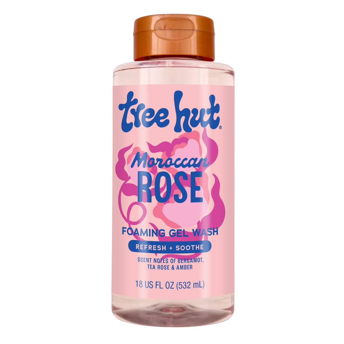 Moroccan Rose Scented Foaming Gel Wash