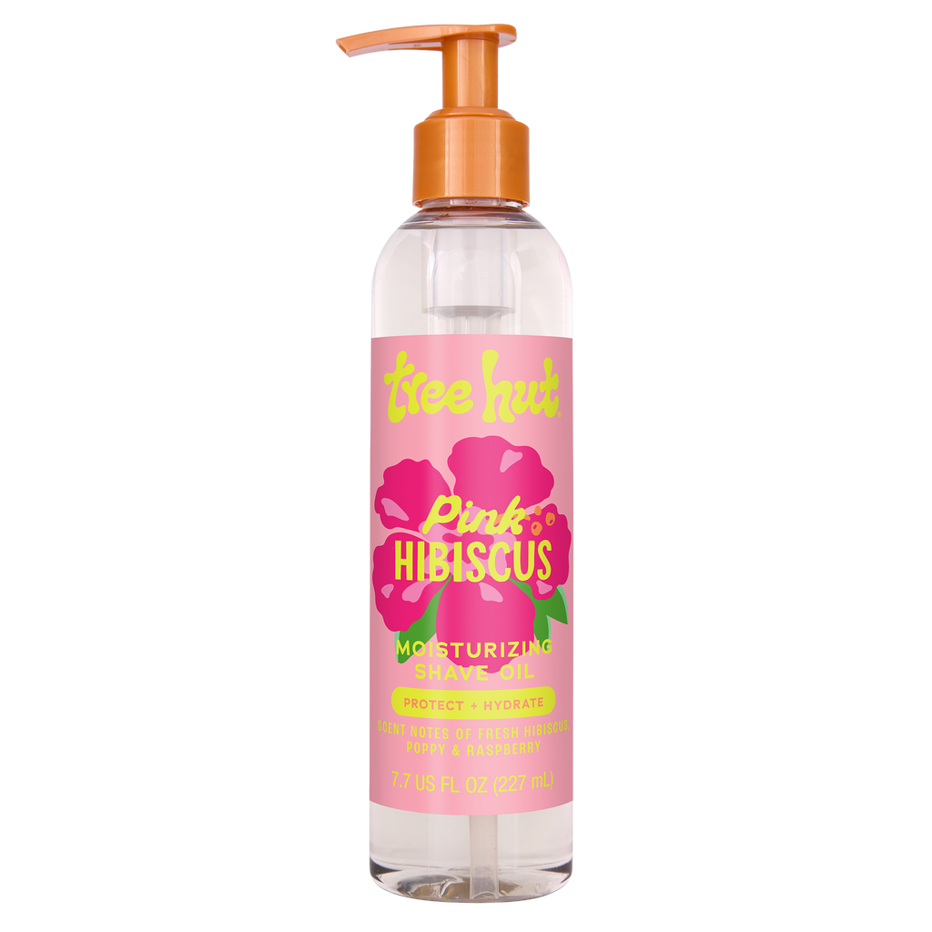 Pink Hibiscus Scented Moisturizing Shave Oil