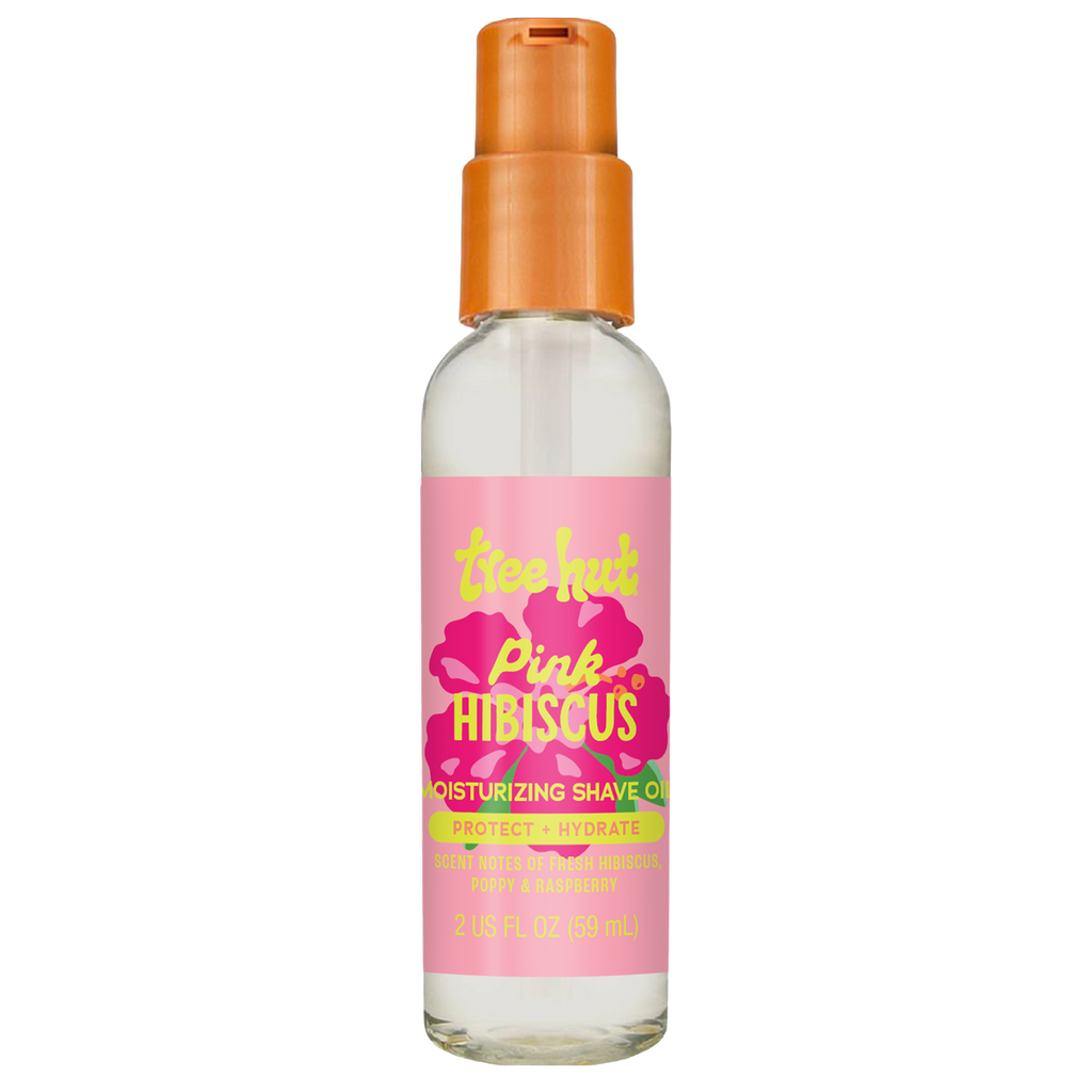 Pink Hibiscus Scented Moisturizing Shave Oil