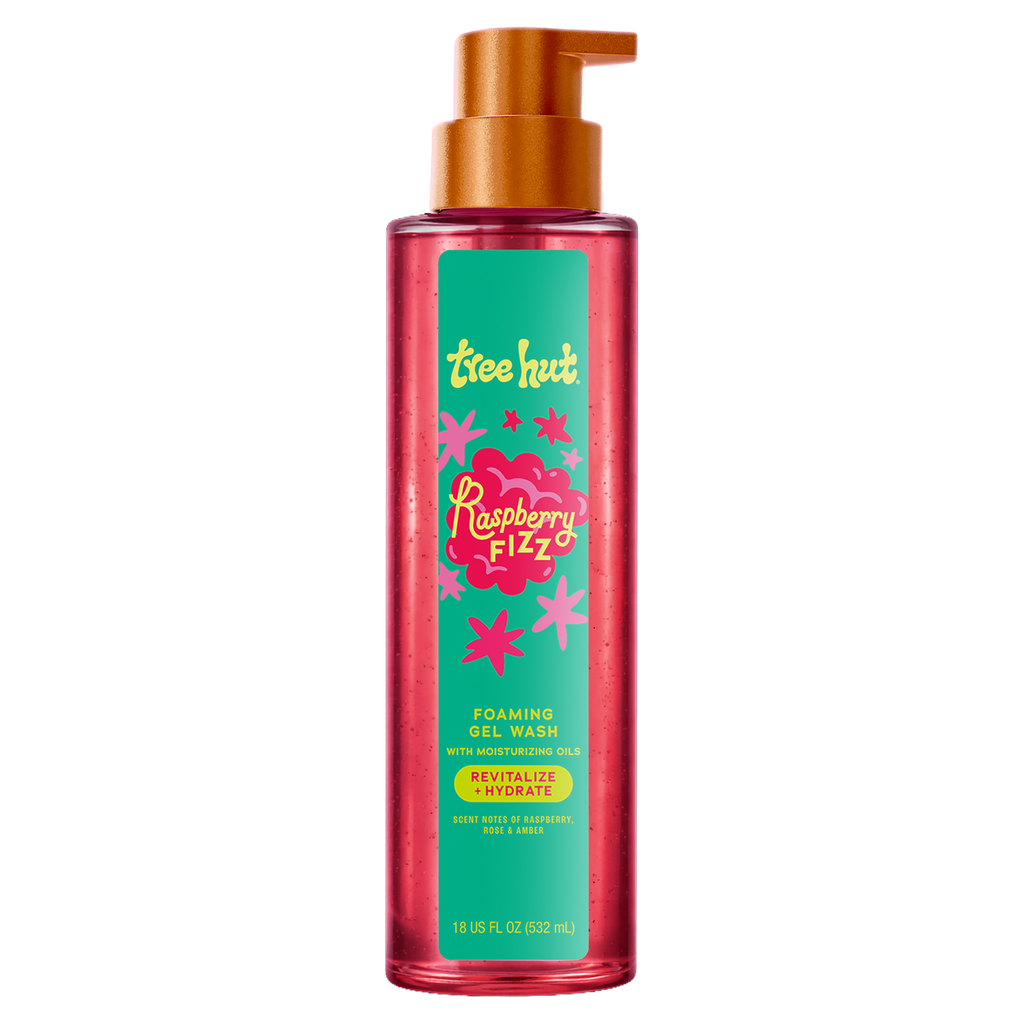 Raspberry Fizz Foaming Gel Body Wash