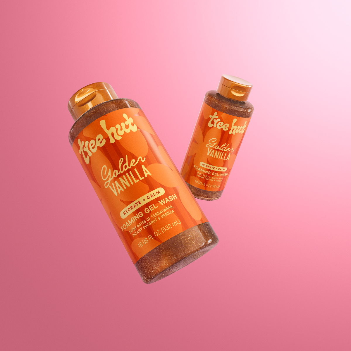 Golden Vanilla Foaming Body Gel