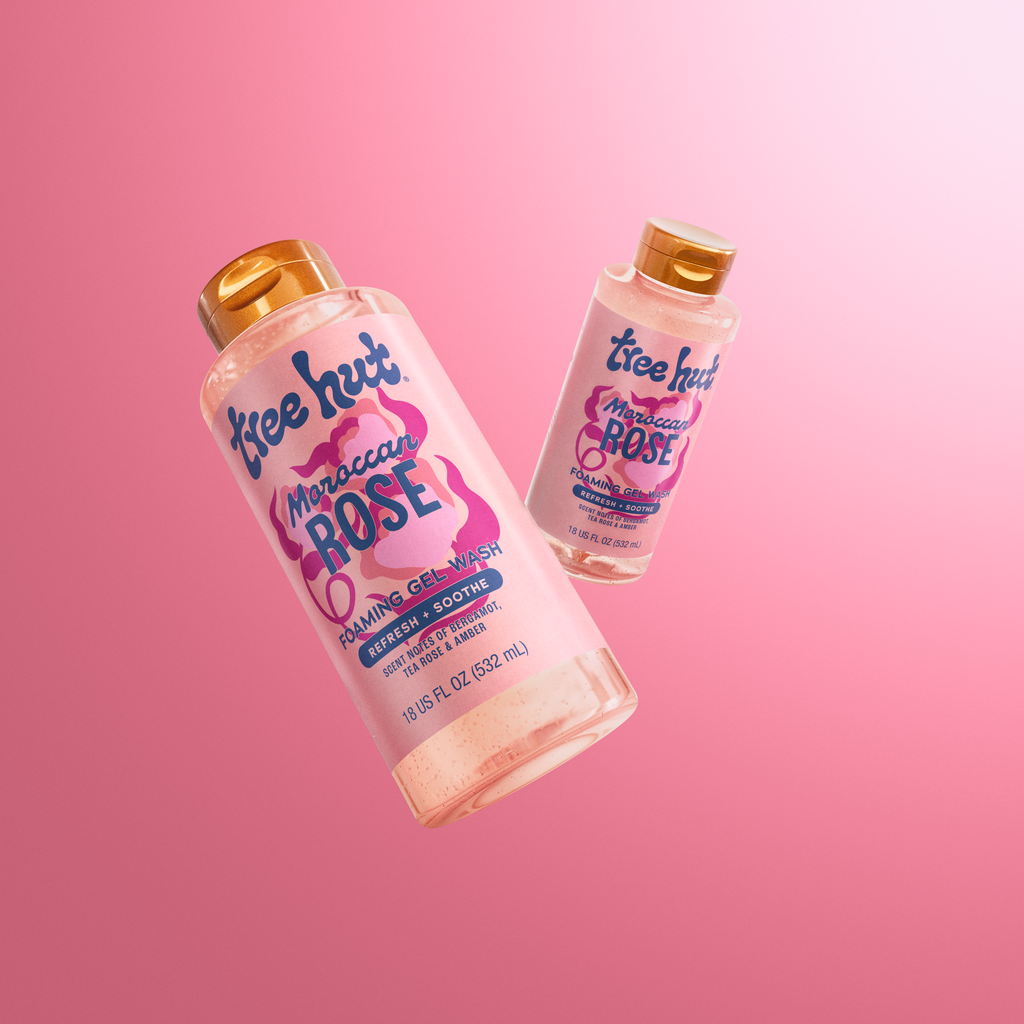 Moroccan Rose Scented Foaming Gel Wash