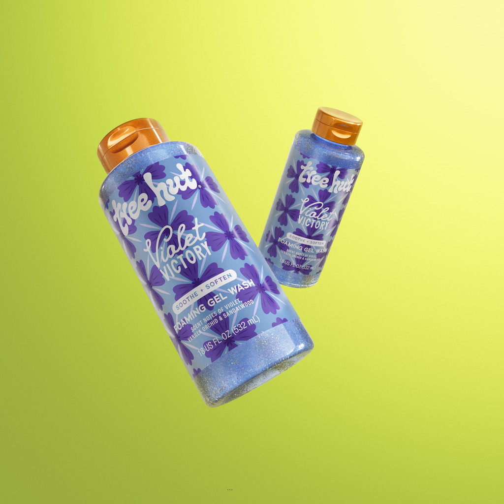 Violet Victory Foaming Shower Wash