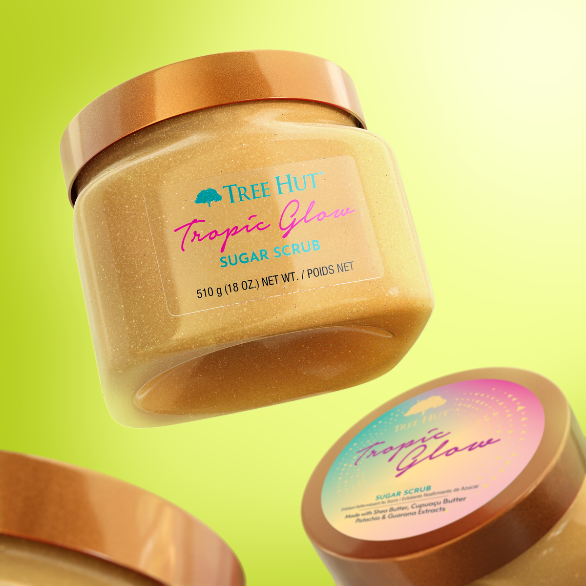 Tropic Glow Scented Shea Sugar Body Scrub