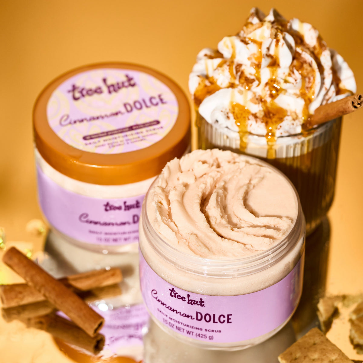 Cinnamon Dolce Daily Moisturizing Sugar Scrub