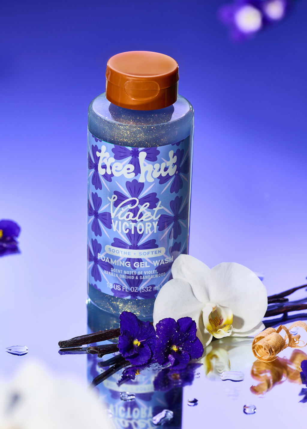 Violet Victory Foaming Shower Wash