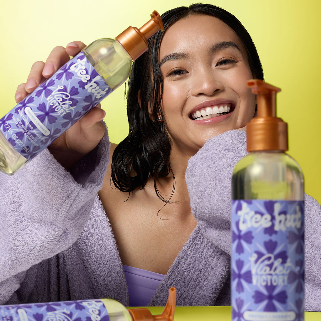 Violet Victory Scented Moisturizing Shave Oil