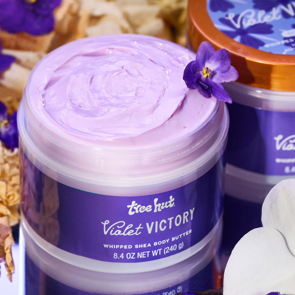 Violet Victory Whipped Shea Body Butter Jar
